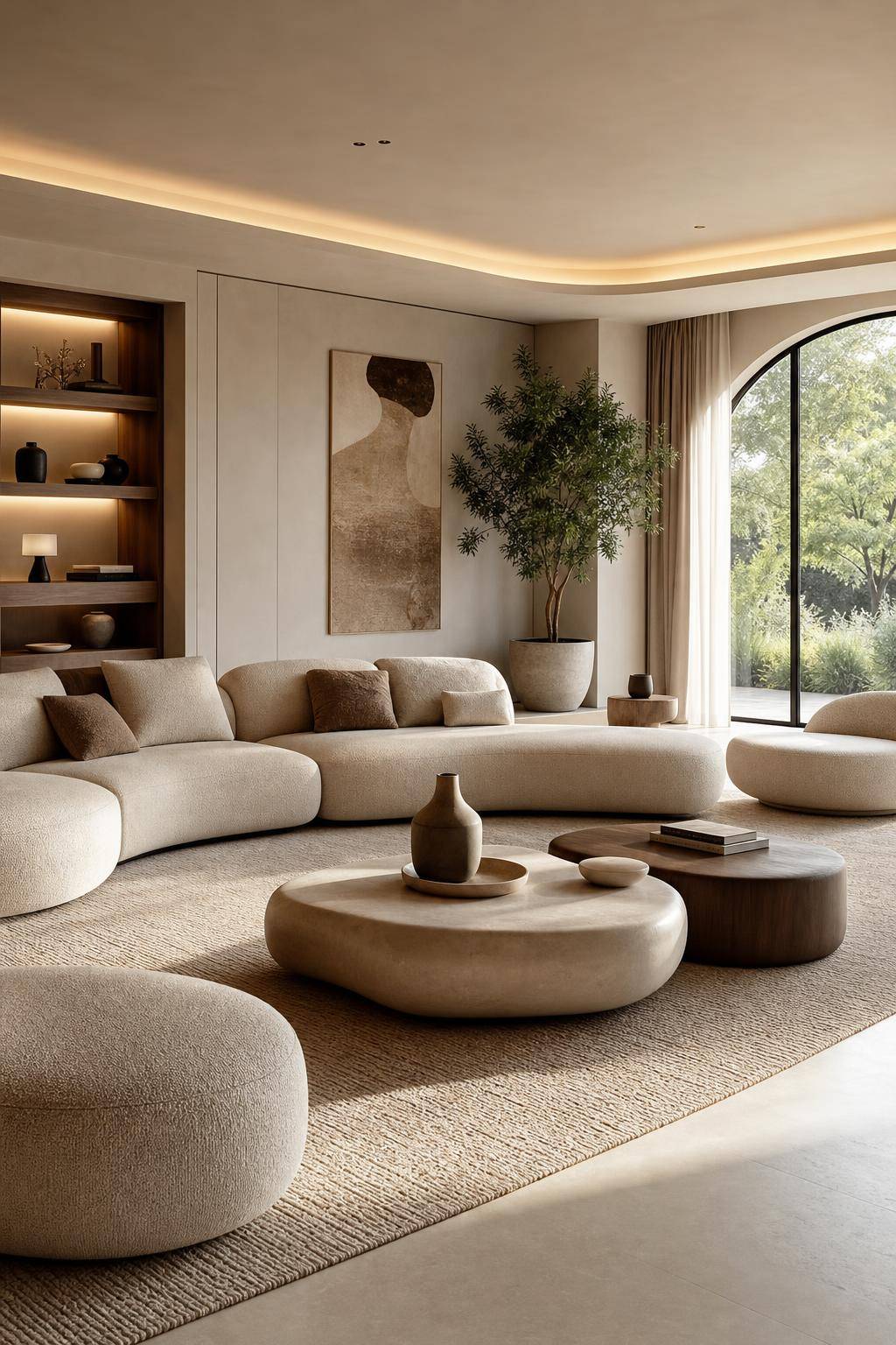Inspiration: Curvy-Interior-Trend bei Möbeln- Probiere modulare Möbel mit soften Rundungen