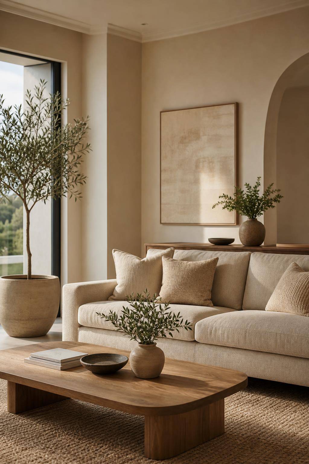 Inspiration: Einrichtung mit Sandfarben- Male eine Wand in zartem Sand