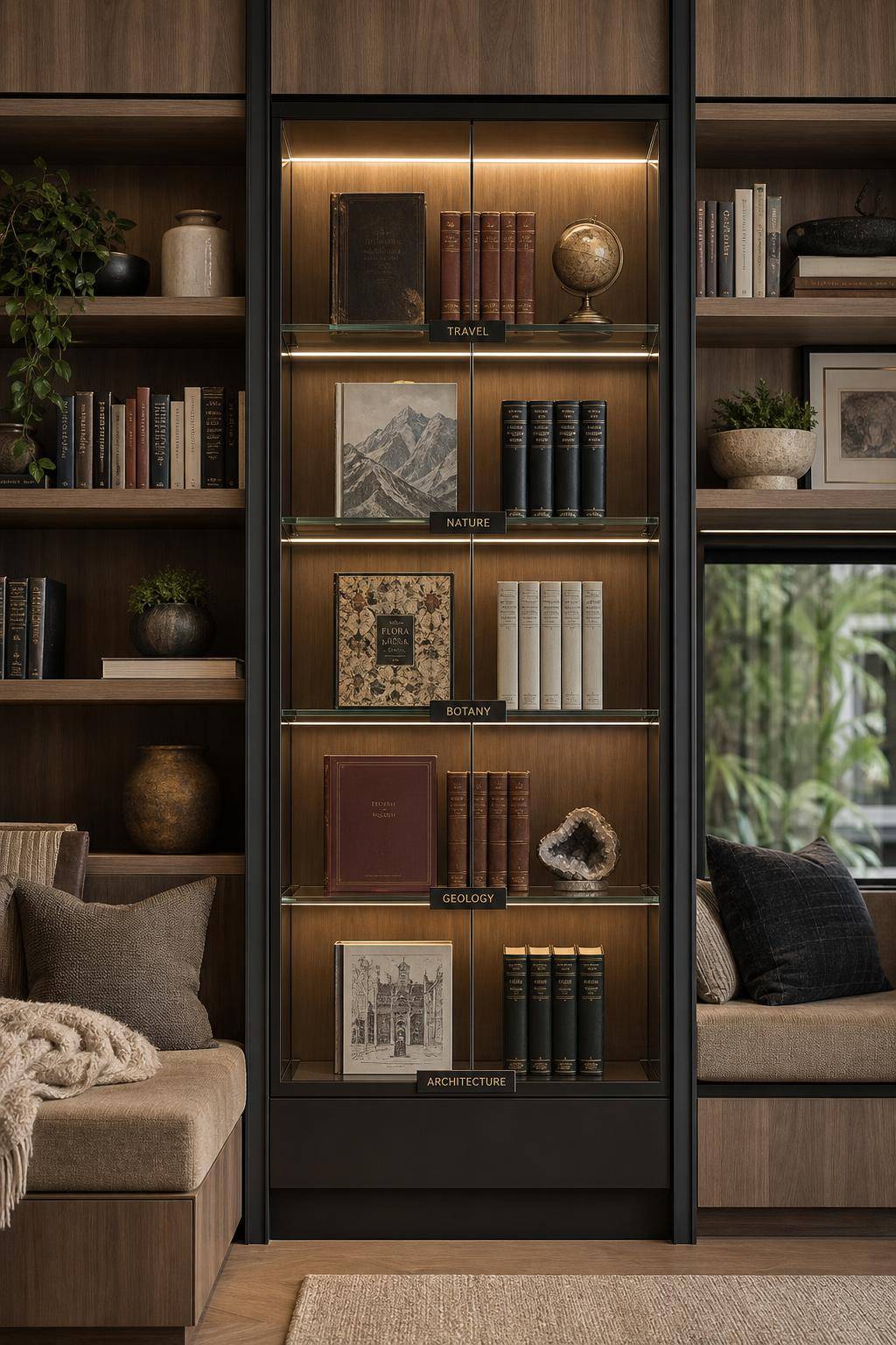Kreative Ideen für Bücherregale- Präsentiere besondere Ausgaben in Schaukästen