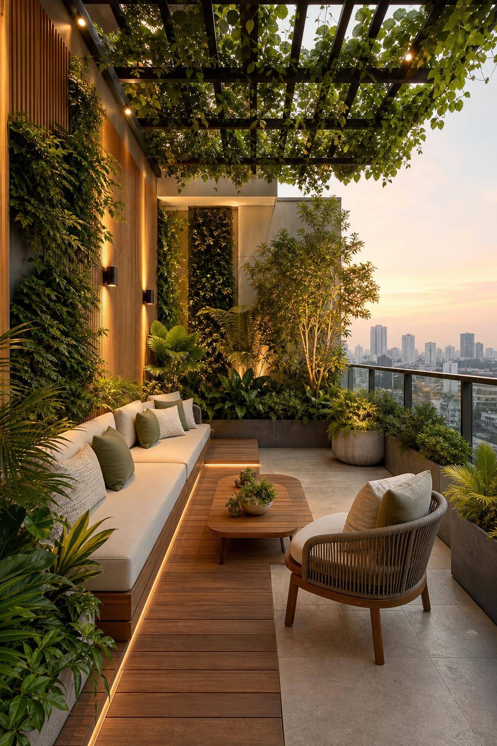 Wohntrends 2025- Verwandle Balkon oder Terrasse in grüne Oasen